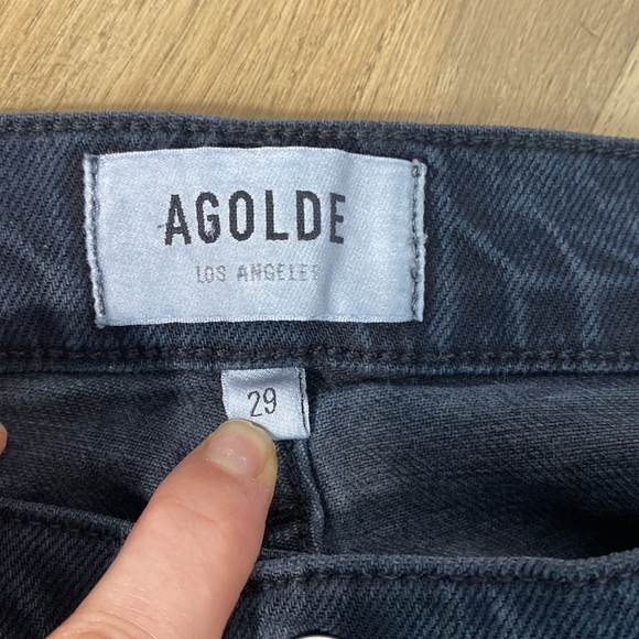 AGOLDE Toni Mid-Rise Straight Jeans size 29 - Picture 9 of 13